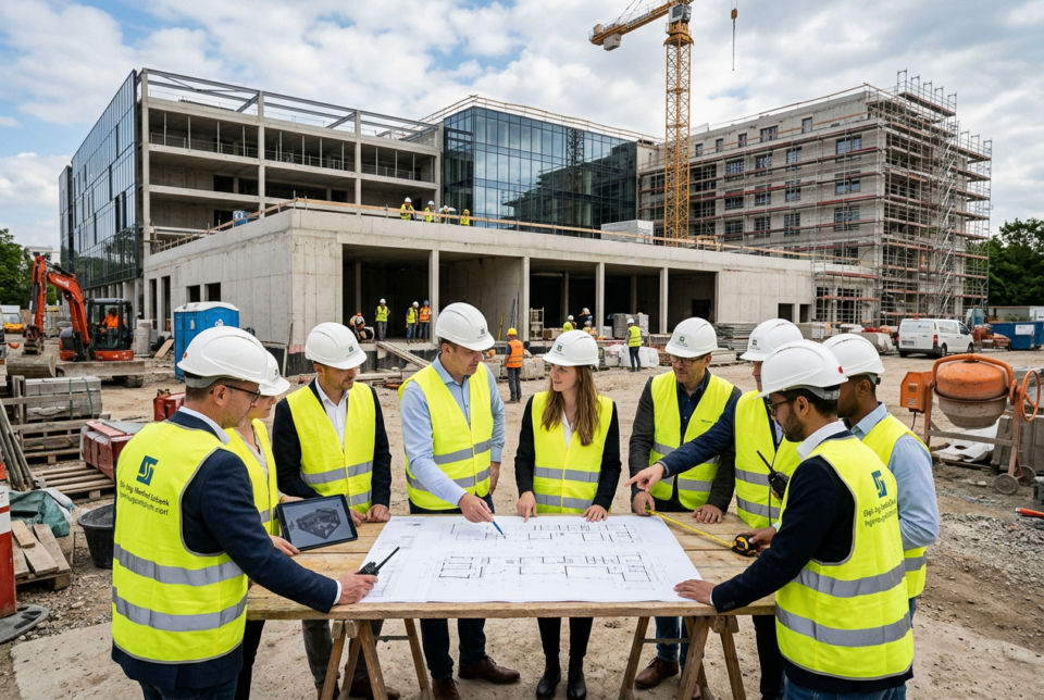 8 Stärken der Dipl.-Ing. Manfred Schenk Ingenieurgesellschaft mbH im Bereich Gewerbe- und Wohnbau